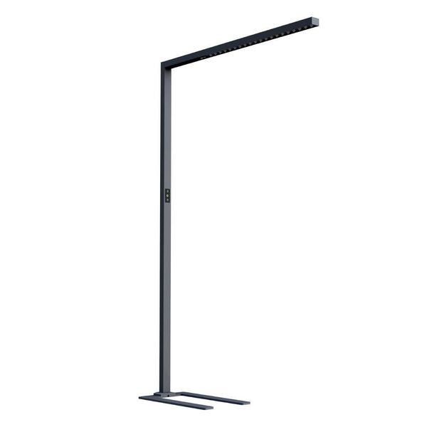 Eglo 68753 BARISARDA-F LED Stehleuchte 1203x52mm Schwarz Neutralweiss Dimmbar