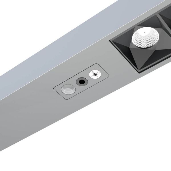 Eglo 68754 BARISARDA-F LED Stehleuchte 1203x52mm Silber Neutralweiss Dimmbar