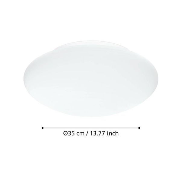 Eglo 83404 ELLA E27 2-fach Deckenleuchte Ø350mm Weiss