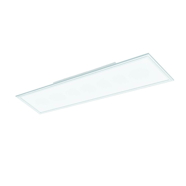 Eglo LED Deckenleuchte Salobrena-Z Smart dimmbar 33,5W CCT warm-/tageslichtweiss 2700-6500K Zigbee Weiss Aluminium 120x30cm 900047