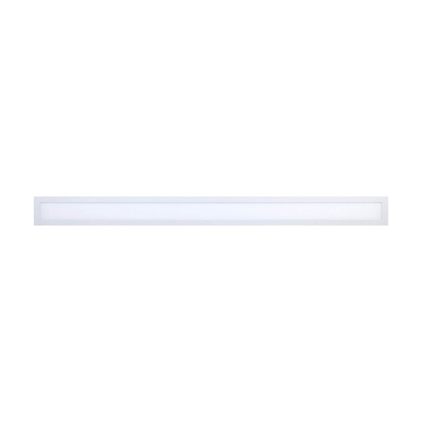 Eglo LED Deckenleuchte Salobrena-Z Smart dimmbar 33,5W CCT warm-/tageslichtweiss 2700-6500K Zigbee Weiss Aluminium 120x10cm 900048