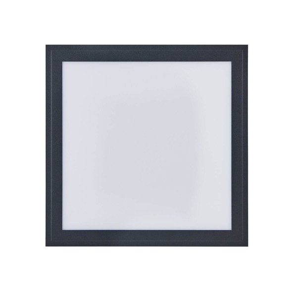 Eglo LED Deckenleuchte Salobrena-Z Smart dimmbar 15,3W CCT warm-/tageslichtweiss 2700-6500K Zigbee Schwarz Aluminium 30x30cm 900049