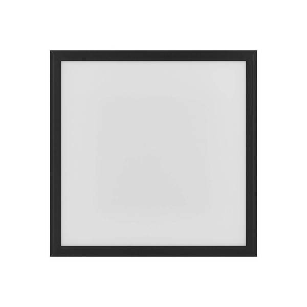 Eglo LED Deckenleuchte Salobrena-Z Smart dimmbar 21,5W CCT warm-/tageslichtweiss 2700-6500K Zigbee Schwarz Aluminium 45x45cm 900051