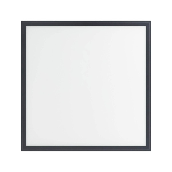 Eglo LED Deckenleuchte Salobrena-Z Smart dimmbar 33W CCT warm-/tageslichtweiss 2700-6500K Zigbee Schwarz Aluminium 59,5x59,5cm 900052