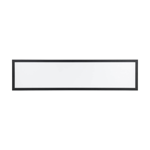 Eglo LED Deckenleuchte Salobrena-Z Smart dimmbar 33,5W CCT warm-/tageslichtweiss 2700-6500K Zigbee Schwarz Aluminium 120x30cm 900053