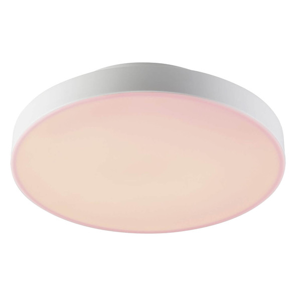 Eglo LED Deckenleuchte Turcona-Z Smart dimmbar 15,7W RGB CCT warm-/tageslichtweiss 2700-6500K Zigbee Weiss Stahl Aluminium Ø30cm 900054