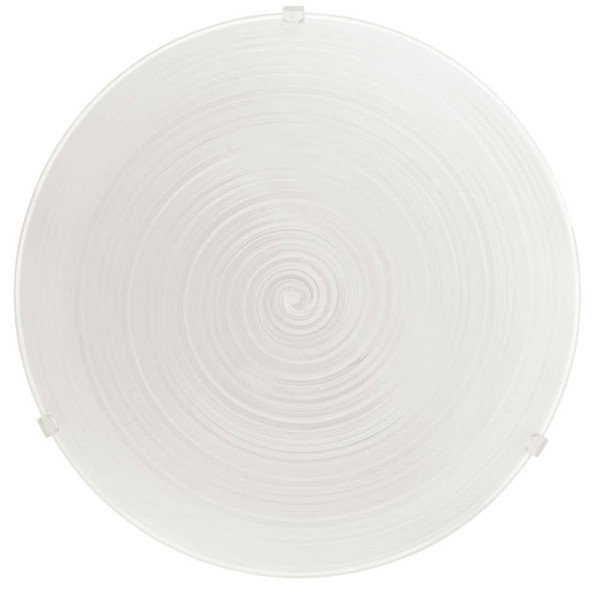 Eglo 90015 Malva Wandleuchte / Deckenleuchte E27 Stahl weiss beige