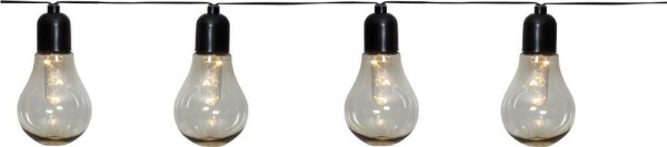 Eglo 900299 LIBISA LED Außen-Leuchtband/-stab 10x0,06W 4050x57mm Schwarz IP44