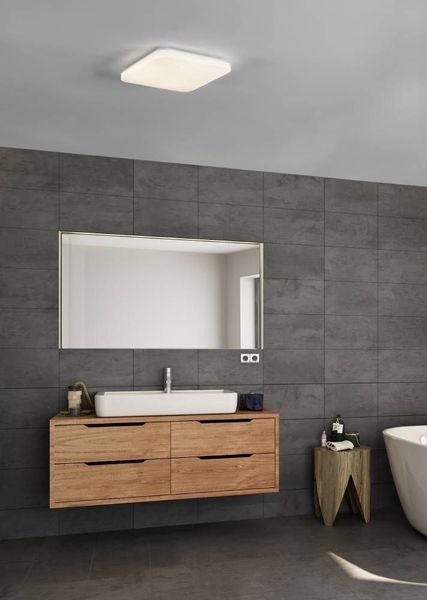 Eglo 900364 FRANIA-S LED Wand-/Deckenleuchte 14,6W 330x330mm Weiss Neutralweiss IP44