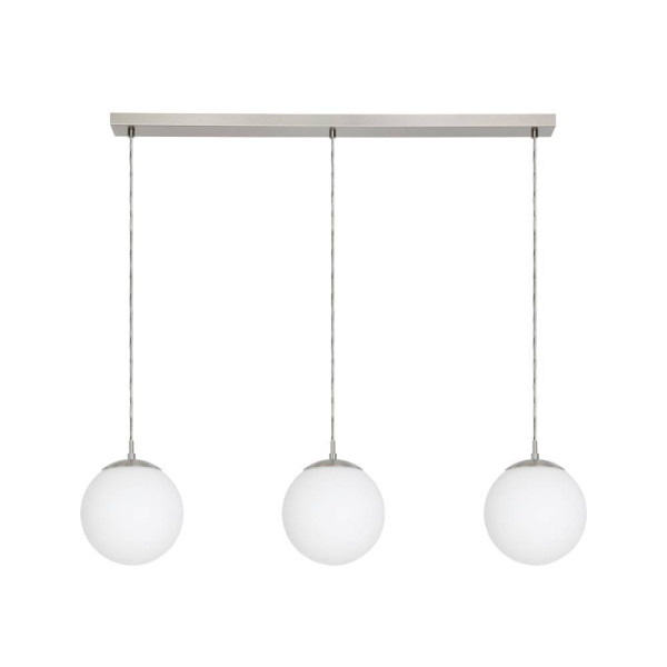 Eglo 900395 RONDO E27 3-fach Hängeleuchte 960x200mm Weiss