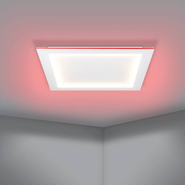 Eglo 900484 PADROGIANO-Z LED Deckenleuchte 35,5W 595x595mm Weiss steuerbare Lichtfarbe dimmbar