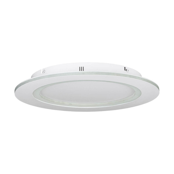 Eglo LED Deckenleuchte Padrogiano-Z Smart 3-flammig dimmbar 3x 9,7W RGB CCT warm-/tageslichtweiss 2700-6500K Zigbee Weiss Stahl Ø45cm 900486