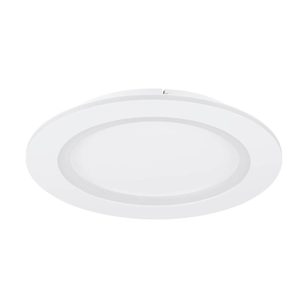 Eglo LED Deckenleuchte Padrogiano-Z Smart 3-flammig dimmbar 3x 9,7W RGB CCT warm-/tageslichtweiss 2700-6500K Zigbee Weiss Stahl Ø45cm 900486