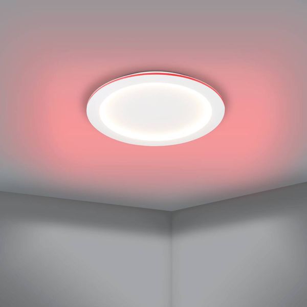 Eglo 900487 PADROGIANO-Z LED Deckenleuchte 35W Ø595mm Weiss steuerbare Lichtfarbe dimmbar