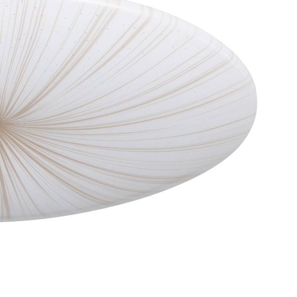 Eglo 900501 NIEVES 1 LED 7-fach Deckenleuchte 7x4,4W Ø510mm Weiss Gold warmweiss