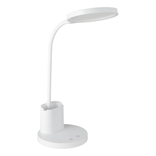 Eglo 900529 BROLINI LED Tischleuchte 2,1W Ø150mm Weiss USB steuerbare Lichtfarbe dimmbar