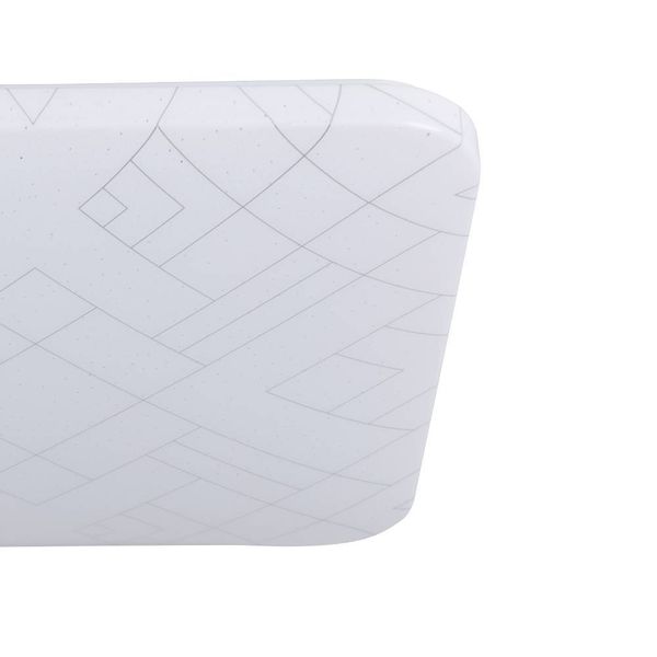 Eglo 900613 RENDE LED Deckenleuchte 19,5W 380x380mm Weiss Silber warmweiss