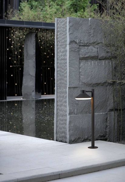 Eglo 900689 NINNARELLA LED Außen-Stehleuchte 4,6W 250x205mm Schwarz Weiss IP44