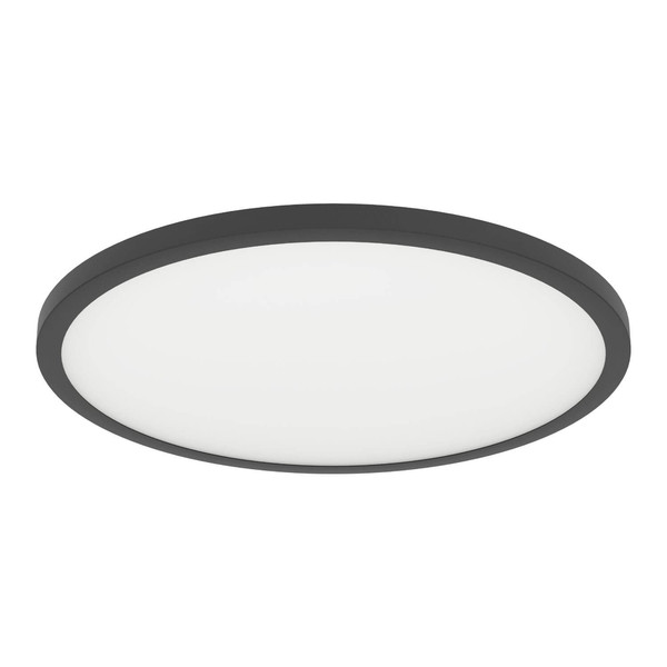 Eglo LED Deckenleuchte Sarsina-Z Smart dimmbar 33,5W CCT warm-/tageslichtweiss 2700-6500K Zigbee Schwarz Aluminium Stahl Ø45cm 900761