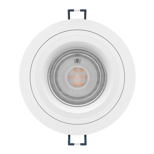 Eglo LED Spot Carosso-Z Smart dimmbar 4,7W RGB CCT warm-/tageslichtweiss 2700-6500K Zigbee Weiss Aluminium Ø9cm 900766