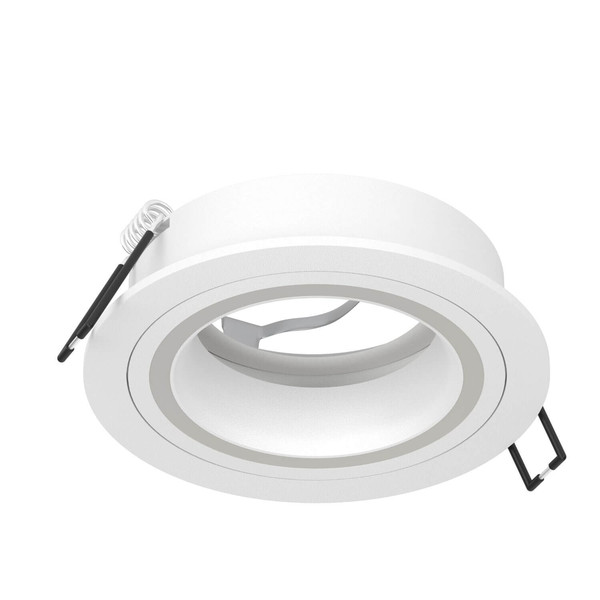 Eglo Einbauspot Carosso GU10 Weiss Aluminium Ø9cm 900816