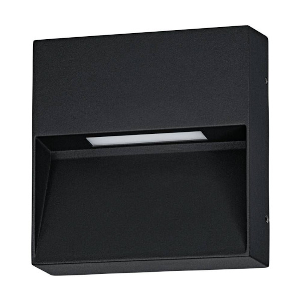 Eglo 900889 MARUGGIO LED Außen-Wand-/Deckenleuchte 4,8W 15cm Schwarz Steuerbare Lichtfarbe IP65