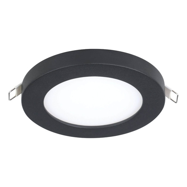 Eglo LED Einbauspot Fueva Flex 5,5W warmweiss 3000K Schwarz Aluminium Ø12cm 900931