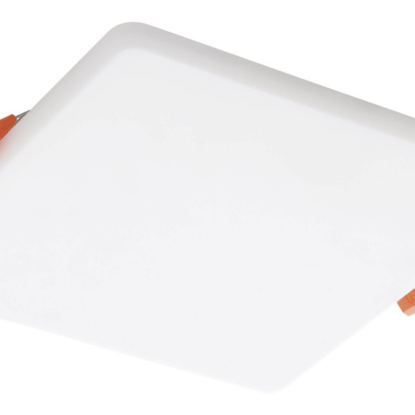 Eglo LED Einbauspot Rapita 18W warmweiss 3000K IP65 Weiss Aluminium 21,5x21,5cm 900969