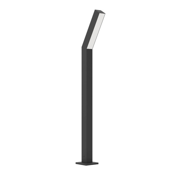 Eglo LED Außen-Stehleuchte Ugento 2-flammig 2x 4,5W warmweiss 3000K IP44 Schwarz Aluminium Stahl 79cm 900993