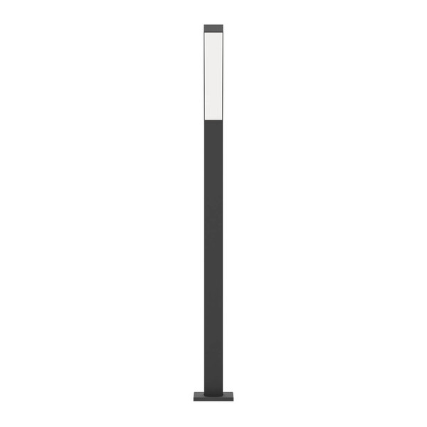 Eglo LED Außen-Stehleuchte Ugento 2-flammig 2x 4,5W warmweiss 3000K IP44 Schwarz Aluminium Stahl 79cm 900993