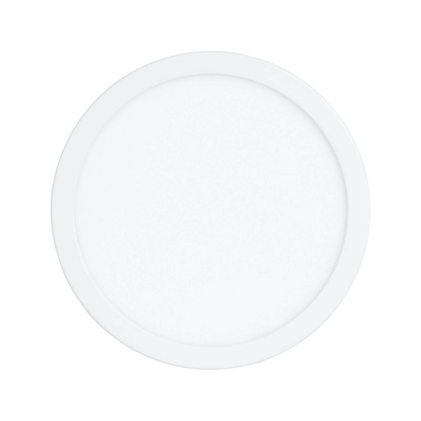 Eglo LED Aufbauleuchte Fueva 5 17W warmweiss 3000K Bewegungsmelder Weiss Stahl mit Sensor Ø21cm 901011