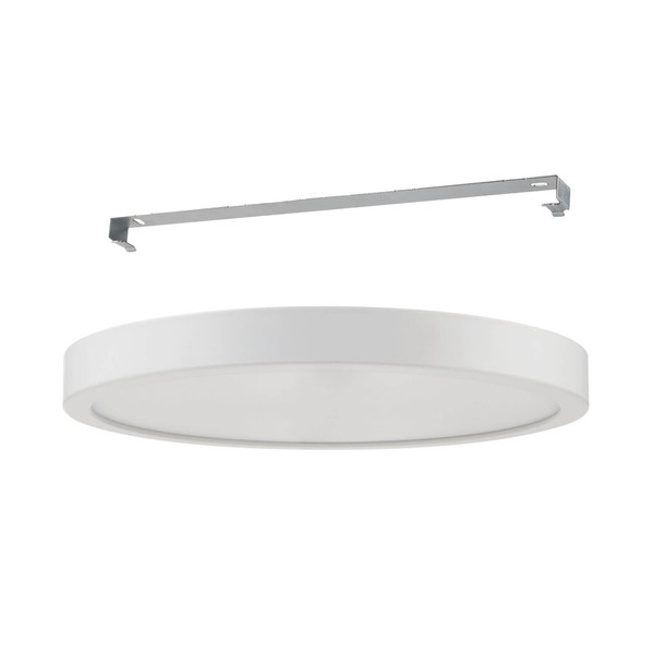 Eglo LED Aufbauleuchte Fueva 5 20,5W warmweiss 3000K Bewegungsmelder Weiss Stahl mit Sensor Ø28,5cm 901012