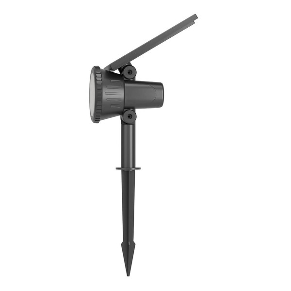 Eglo LED Solar-Erdspießleuchte Sambuco dimmbar 3W RGB warmweiss 3000K IP44 Schwarz 37,5cm 901069