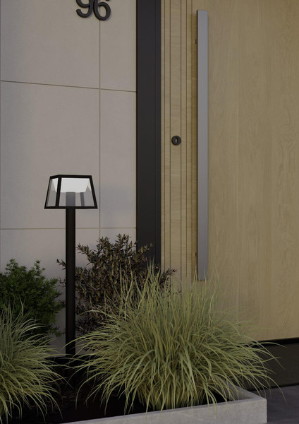 Eglo LED Solar-Erdspießleuchte Altilia 7,5W warmweiss 3000K Bewegungsmelder IP44 Schwarz 106cm 901075