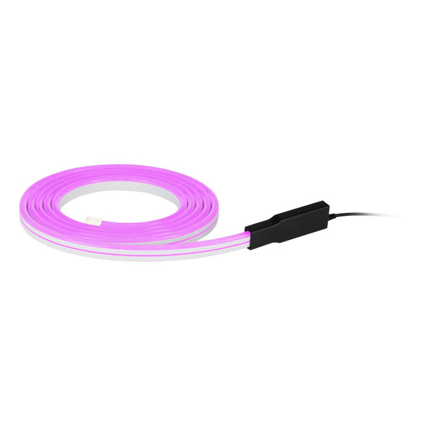 Eglo Außen-LED-Streifen Flatneon Z Smart dimmbar 21W RGB CCT warm-/tageslichtweiss 3000-6500K Zigbee IP44 Weiss 3m 901095