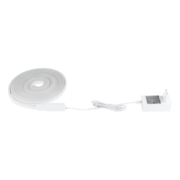 Eglo LED-Streifen Neon-Stripe-Z Smart dimmbar 30W RGB CCT warm-/tageslichtweiss 3000-6500K Zigbee Weiss 5m 901109