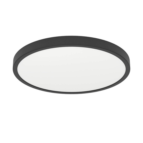 Eglo LED Aufbauleuchte Fueva 6 17W CCT warm-/neutral-/tageslichtweiss 2700/4000/6500K Schwarz Ø39cm 901301