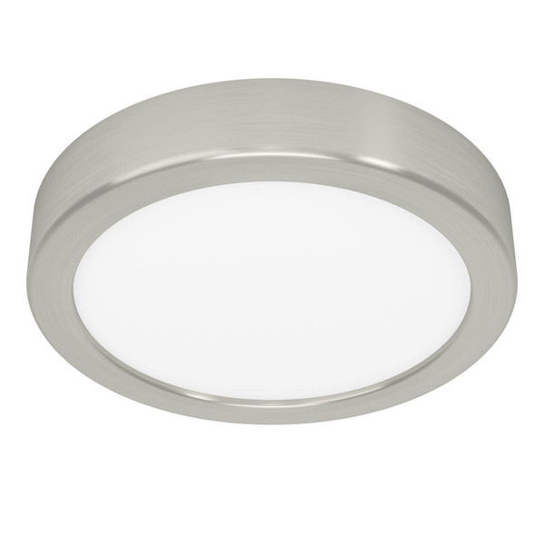 Eglo LED Aufbauleuchte Fueva 6 7,5W CCT warm-/neutral-/tageslichtweiss 2700/4000/6500K Nickel-matt Stahl Ø17cm 901315