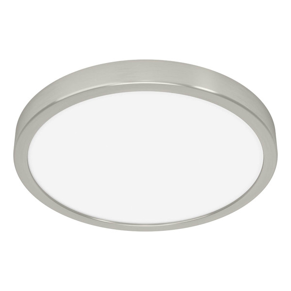 Eglo LED Aufbauleuchte Fueva 6-Z Smart dimmbar 14,3W RGB CCT warm-/tageslichtweiss 2700-6500K Zigbee IP44 Nickel-matt Stahl Ø28cm 901382