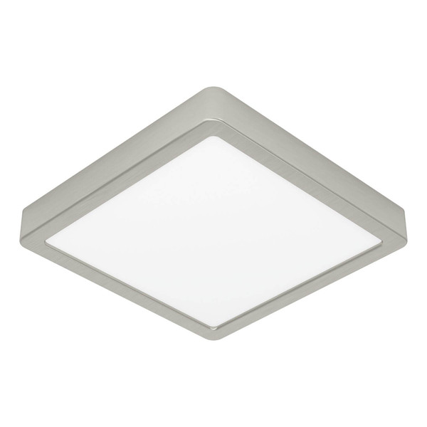 Eglo LED Aufbauleuchte Fueva 6-Z Smart dimmbar 10,5W RGB CCT warm-/tageslichtweiss 2700-6500K Zigbee IP44 Nickel-matt Stahl 22x22cm 901383
