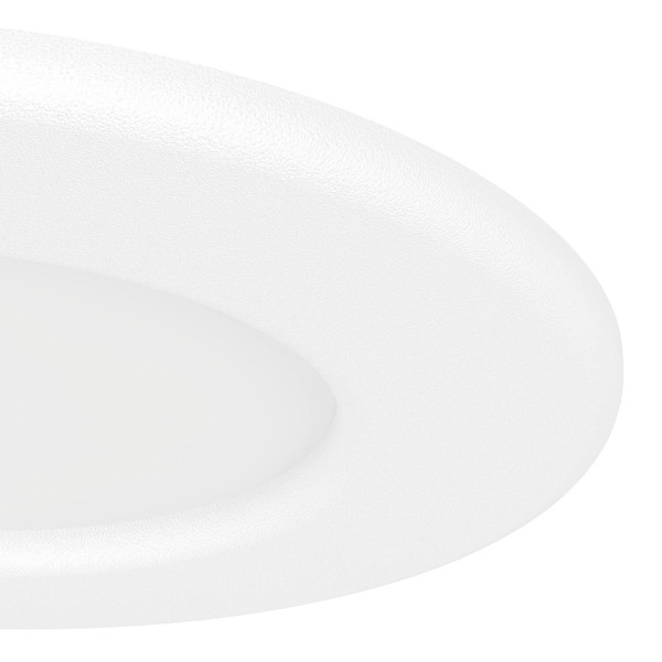 Eglo LED Einbauleuchte Fueva 6 3,7W CCT warm-/neutral-/tageslichtweiss 2700/4000/6500K Weiss Ø9cm 901395