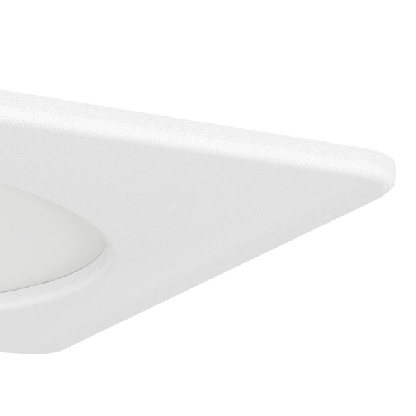 Eglo LED Einbauleuchte Fueva 6 6,3W CCT warm-/neutral-/tageslichtweiss 2700/4000/6500K Weiss 12x12cm 901399