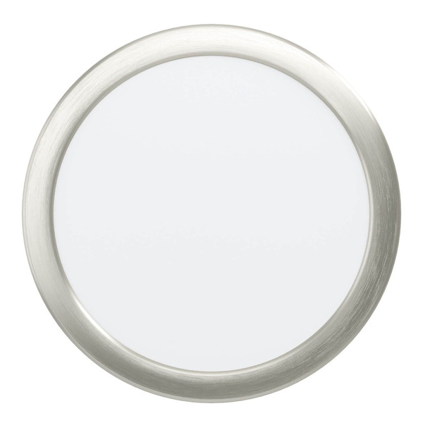 Eglo LED Einbauleuchte Fueva 6 18,5W CCT warm-/neutral-/tageslichtweiss 2700/4000/6500K Nickel-matt Ø22cm 901407