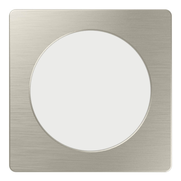 Eglo LED Einbauleuchte Fueva 6 6,3W CCT warm-/neutral-/tageslichtweiss 2700/4000/6500K Nickel-matt 12x12cm 901408