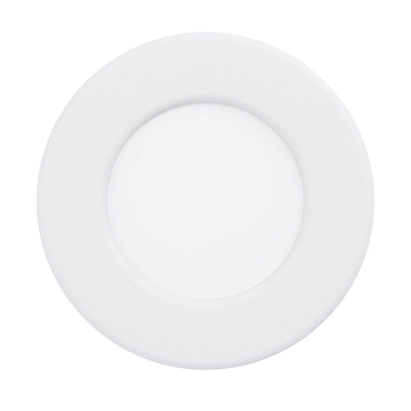 Eglo LED Einbauleuchte Fueva 6 3,7W CCT warm-/neutral-/tageslichtweiss 2700/4000/6500K IP44 Weiss Ø9cm 901416