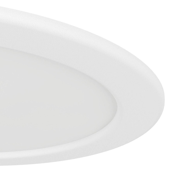 Eglo LED Einbauleuchte Fueva 6 10,5W CCT warm-/neutral-/tageslichtweiss 2700/4000/6500K IP44 Weiss Ø17cm 901418