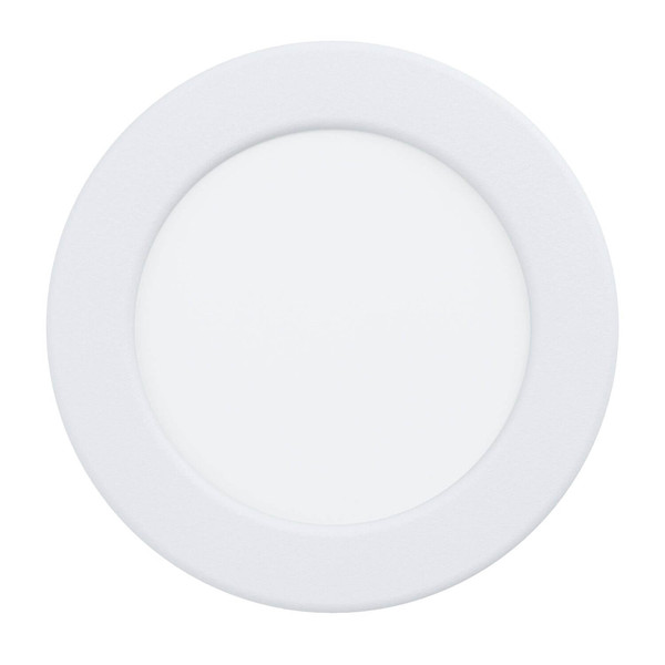 Eglo LED Einbauleuchte Fueva 6-Z Smart dimmbar 5W RGB CCT warm-/tageslichtweiss 2700-6500K Zigbee IP44 Weiss Ø12cm 901431