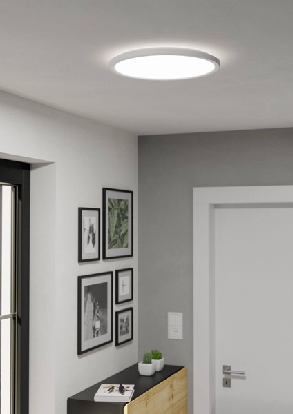 Eglo LED Deckenleuchte Rovito 18,5W CCT warm-/neutral-/tageslichtweiss 2700/4000/6500K IP44 Weiss Ø39cm 901447