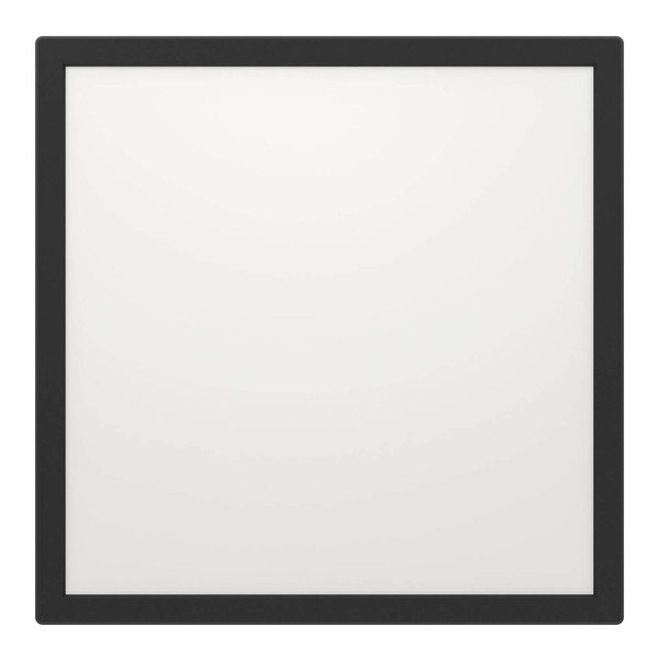 Eglo LED Deckenleuchte Rovito-Z Smart dimmbar 17,6W RGB CCT warm-/tageslichtweiss 2700-6500K Zigbee IP44 Schwarz 39x39cm 901467
