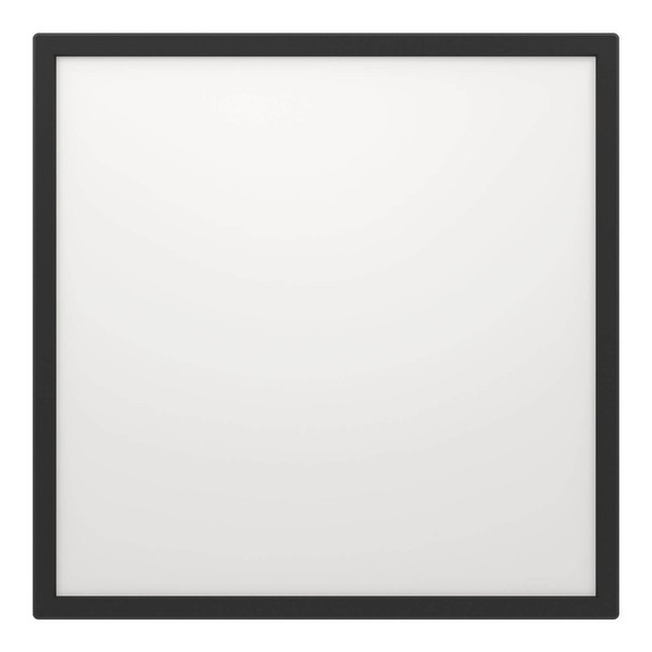 Eglo LED Deckenleuchte Rovito-Z Smart dimmbar 17W RGB CCT warm-/tageslichtweiss 2700-6500K Zigbee IP44 Schwarz 50x50cm 901468